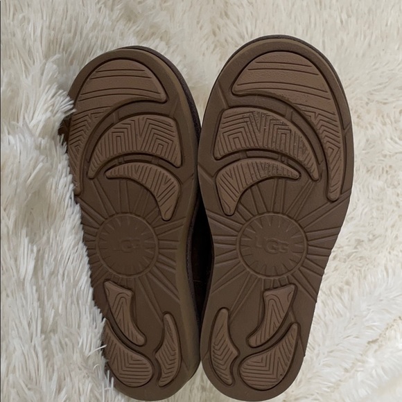 Ugg Sutter Brown Suede Leather Boots - Picture 7 of 8